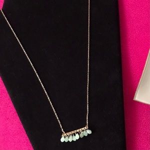 Gold-tone Bar Necklace